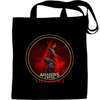 Еко-Сумка для шопінгу Assassin’s creed shadows Чорний