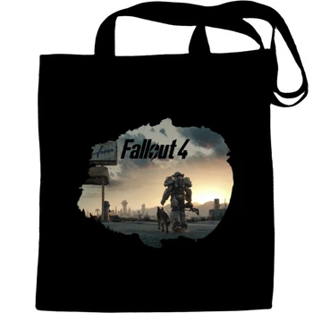Еко-Сумка для шопінгу Fallout 4 (6) Чорний