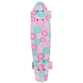 Скейт Penny Board Profi МS 0749-13 колеса з підсвічуванням 56×14 см Pink-Blue