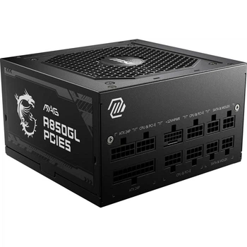 Блок живлення MSI MAG A850GL PCIE5 Black (306-7ZP8A11-CE0) [109821]