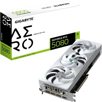 Відеокарта Gigabyte GeForce RTX 5080 AERO SFF OC 16GB (GV-N5080AERO OC-16GD) UA [127167]