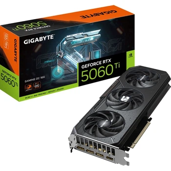 Видеокарта Gigabyte GeForce RTX 5060 Ti Gaming OC 16G (GV-N506TGAMING OC-16GD) EU [133869]