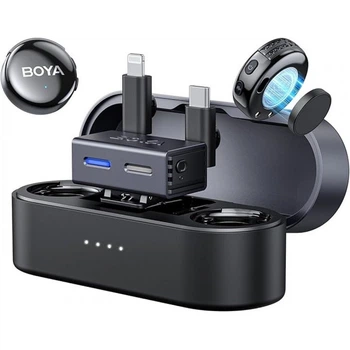 Микрофонная радиосистема Boya BOYALINK 3-01 USB-C/Lightning [153343]