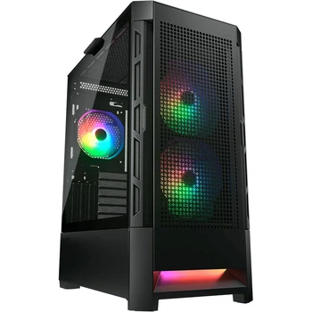 Корпус Cougar Duoface RGB Black (CGR-5ZD1B-RGB/385ZD10.0001) [146531]
