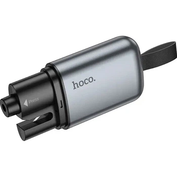 Автомобильный молоток Hoco ZP15 King Metal Gray (6942007644020 ) [135350]