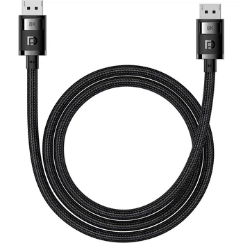 Кабель Baseus High Definition DP 8K to DP 8K 1.5m Black (B00633706111-01) [140342]