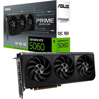 Відеокарта Asus Prime GeForce RTX 5060 8GB OC Edition (PRIME-RTX5060-O8G) UA [145604]