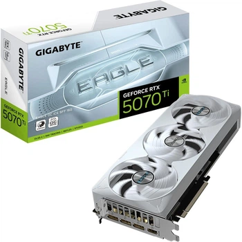 Відеокарта Gigabyte GeForce RTX 5070 Ti EAGLE ICE SFF OC 16G (GV-N507TEAGLEOC ICE-16GD) UA [129419]