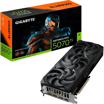 Відеокарта Gigabyte GeForce RTX 5070 Ti WINDFORCE SFF OC 16G (GV-N507TWF3OC-16GD) UA [129416]