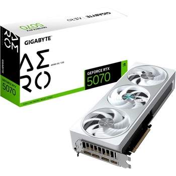 Відеокарта GIGABYTE GeForce RTX 5070 AERO OC 12G (GV-N5070AERO OC-12GD)