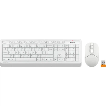 Комплект (клавиатура + мышь) A4Tech Fstyler FG1012 White [114628]