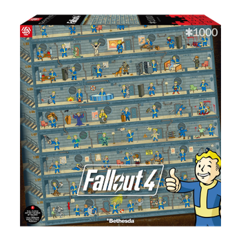 Пазлы Good Loot Fallout 4 Perk Poster 1000 Элементов