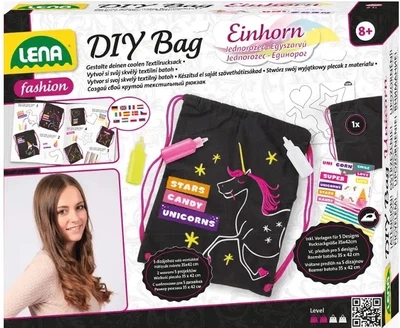 Zestaw kreatywny Lena Torebka Jednorożec własnoręcznie  42607L (4006942839902)