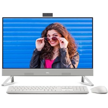 Моноблок Dell Inspiron 7730 / Intel Core i5-1334U / RAM 16GB / SSD 512GB / 2 x HDMI / 1 x LAN / Wi-Fi 6E / Bluetooth 5.3 / Windows 11 Home / Белый