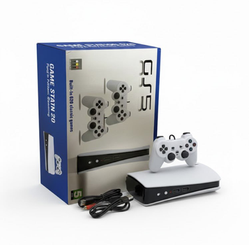 Дитяча ігрова консоль M15 4K 64GB 20000 ігор два бездротових контролера