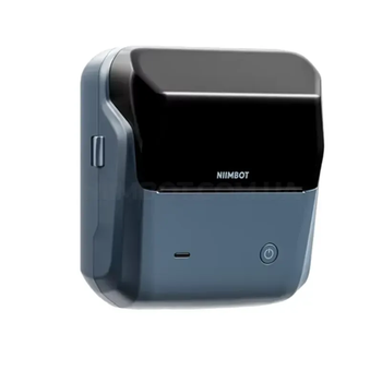 Портативный термопринтер Niimbot B31 Blue Bluetooth, компактный цветной принтер для этикеток