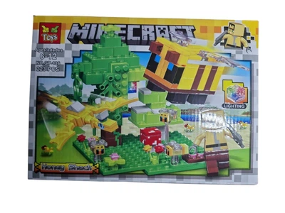 Конструктор Minecraft Honey Shack Медова хатина світні блоки 223 деталі