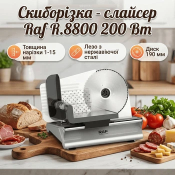 Скиборізка - слайсер Raf R.8800 200 Вт