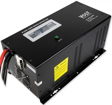 Інвертор VOLT SINUS PRO 2400, автомобільний, 12 В → 230 В, потужність 2400 Вт, 20 А зарядка