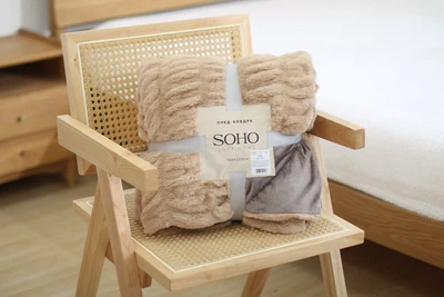 Плед-ковдра SOHO Vip Кремовий 150x200 см