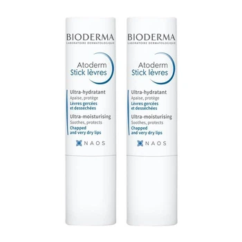 Набір бальзам для губ Bioderma Atoderm Stick Lèvres Ultra-Hydratant 2 x 4 g