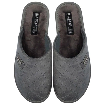 Комнатные тапочки Белста серые 4101050_39 (24.5 см)