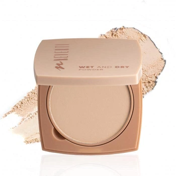 Крем-пудра для лица Neverti Wet & Dry Powder 003 Neutral для ухода и выравнивания тона кожи 9 г