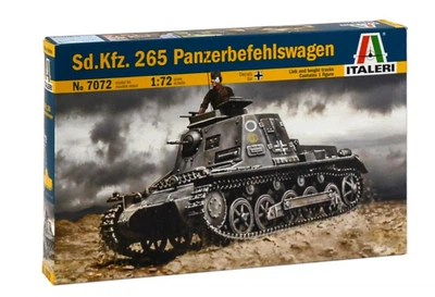 Збірна модель 1/72 танк Sd.Kfz. 265 Panzerbefehlswagen Italeri 7072
