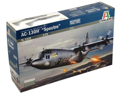 Збірна модель 1:72 літак Lockheed Martin AC-130H "Spectre" Italeri 1310