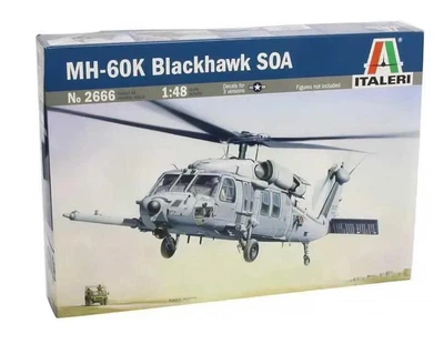 Збірна модель 1:48 вертоліт Sikorsky MH-60K Blackhawk SOA Italeri 2666