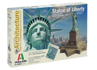 Збірна модель 1:540 Статуя Свободи Світова архітектурна серія Italeri 68002