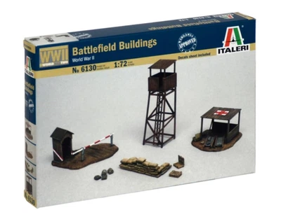 Збірна модель 1:72 будівлі поля битви Italeri 6130