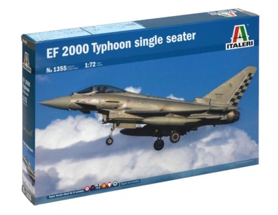 Збірна модель 1:72 EF 2000 Typhoon одномісний Italeri 1355