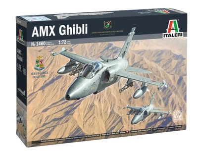 Збірна модель 1:72 літак AMX Ghibli Italeri 1460