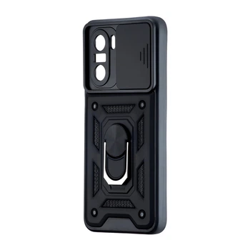 Чохол полікарбонат протиударний для Poco F3/Mi 11i/Mi 11X/Redmi K40 чорний