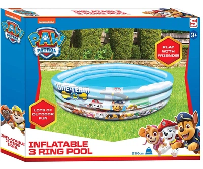 Basenik dmuchany Sambro Psi Patrol 3 kółka 100 cm 3750559 (5056219058153)