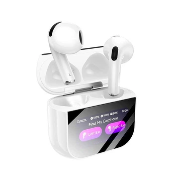 Bluetooth гарнітура TWS Hoco EW82 із сенсорним екраном для музики та дзвінків із зарядним чохлом 300 мАг