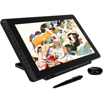 Графический дисплей Huion Kamvas 16 (2021) черный, 15.6", 5080 LPI, 8192 уровня