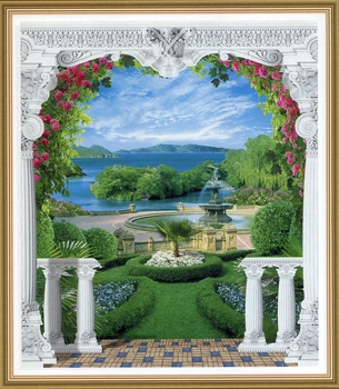 Фотообои глянцевые ArtDecor Царский сад 242х201см