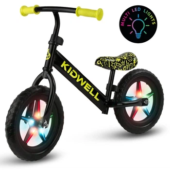 Беговел Kidwell Rebel LED Neon Желтый ROBIRLE04A1 (5906601705748)