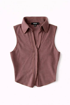 Топ Missguided CL114187 34 коричневий