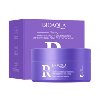 Патчі гідрогелеві BIOAQUA Retinol Collagen Firming Moisturizing Eye Mask з ретинолом, 60 шт
