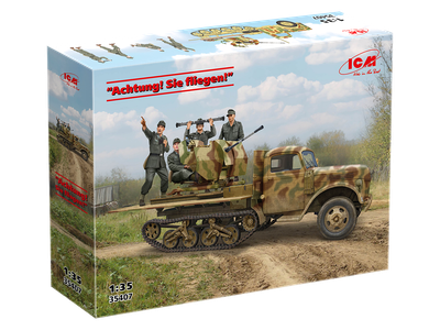 Сборная модель ICM – «Внимание! Они летят!» (35407)