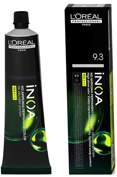 Farba do włosów L'Oreal Professionnel Inoa Permanent Color bez amoniaku 9.3 60 g (3474637131494)