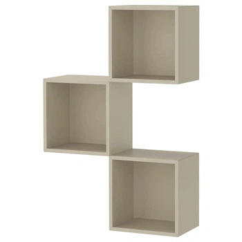 Поєднання настінних шаф ІКЕА EKET 70x25x105 см Бежевий (s99602078)