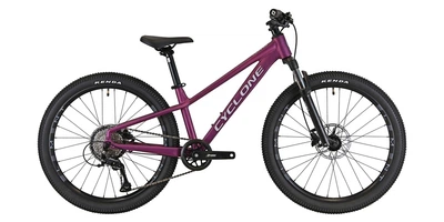 Велосипед CYCLONE DREAM 24 (2025) 24" 12" Фиолетовый