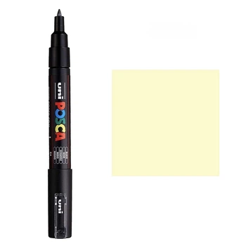 Маркер акриловый Uni Posca Markers PC1M 1мм Ivory