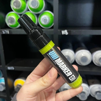 Маркер Uni Marker CHISEL 8 мм Acid Green