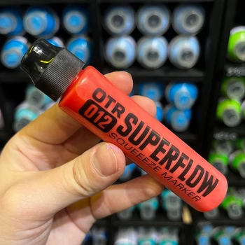 Свизер OTR012S Superflow Squeeze Marker 10 мм Fire Red