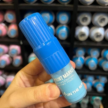 Маркер OTR160 Mini Paint Marker 15mm Blue Light